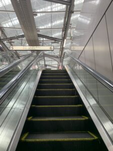 大阪駅にて